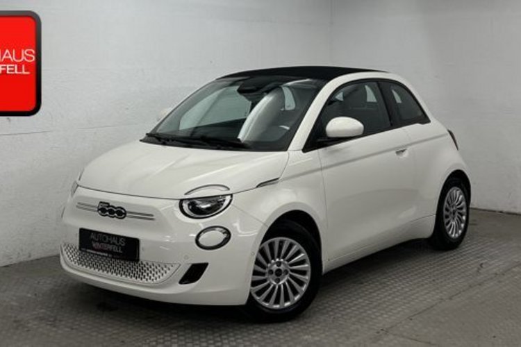 Fiat 500e 500e Cabrio KAMERA+KEYLESS+SITZHEIZUNG+CARPLAY+