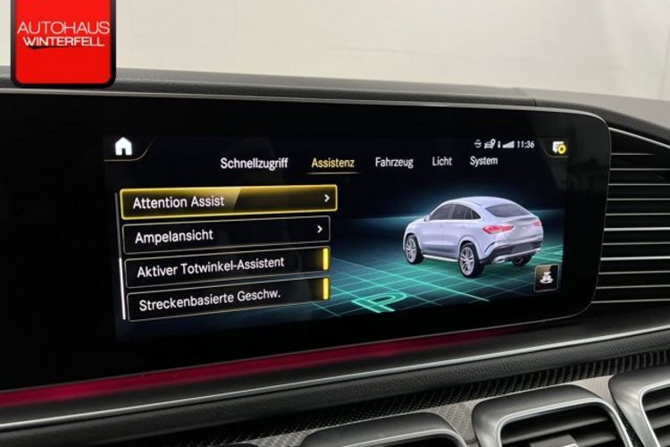 Mercedes-Benz GLE 350 GLE 350 de Coupe 4M AMG CARBON PANO+FOND-TV+SOFT